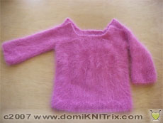 my first baby sweater - the deco baby pullover
