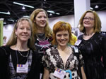 Stefanie Girard, Jennifer Stafford, Vickie Howell, and Stefanie Japel