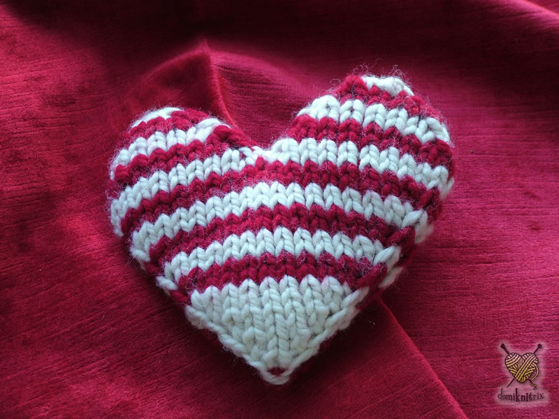My knitted valentine 